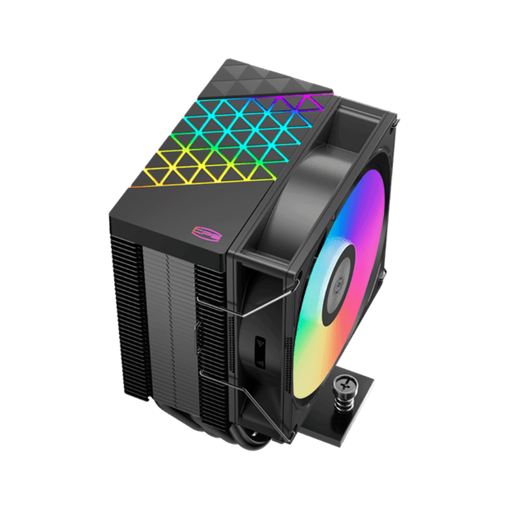 Вентилятор для процессора PCCooler R400 ARGB BK TDP 180W 4-pin 115X/1200/1700/AM4/AM5 Черный