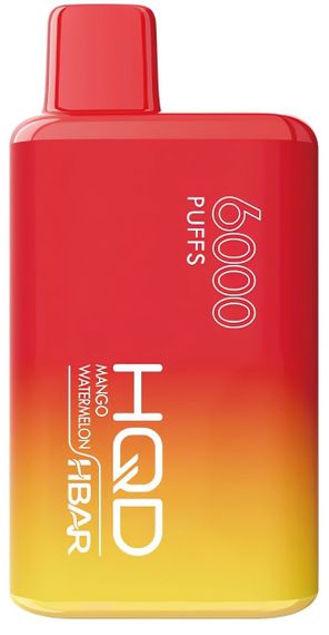 HQD HBAR 6000 - Mango Watermelon (5% nic)