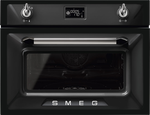 Компактный духовой шкаф с пароваркой Smeg SF4920VCN1