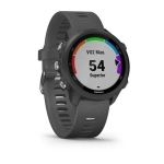 Часы для бега Garmin Forerunner 245, серый, 010-02120-10