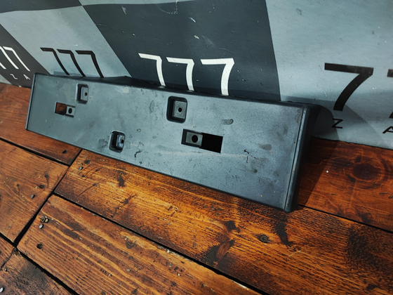 Площадка гос. номера Chevrolet Lanos 04-10 Б/У Оригинал 96226169