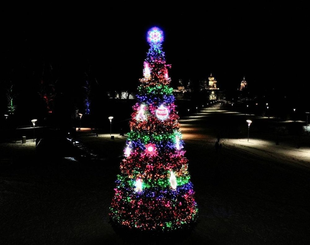 макушка Северная Корона на каркасной елке