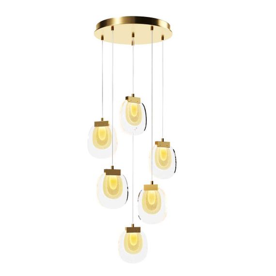 Подвесной светодиодный светильник Maytoni Modern Biology MOD367PL-L18BBSK