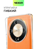 Чехол BROSCORP для Honor X9b (арт.HW-HX9B(5G)-TPU-01-TRANSPARENT )