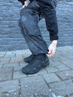 Костюм горка 6 флис осень-зима / чёрный питон