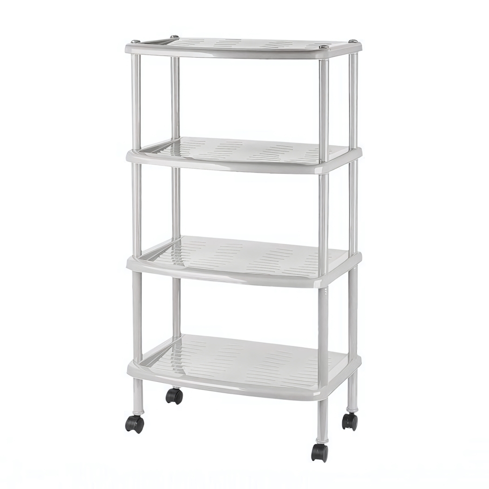 Этажерка для обуви Keeplex Regular четырехсекционная 50х31х96см серый топаз