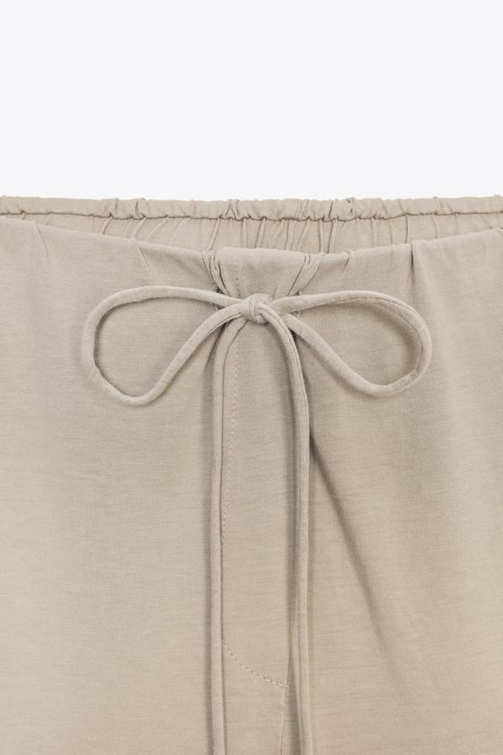 ZARA БРЮКИ С ЭФФЕКТОМ ОКРАШИВАНИЯ, ПЕСОЧНЫЙ