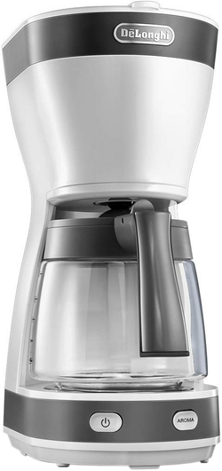 Кофеварка DeLonghi IICM 16210 белая