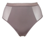 Высокие трусики Naturals High Waisted Brief (Размер: L) (Цвет: бежевый)