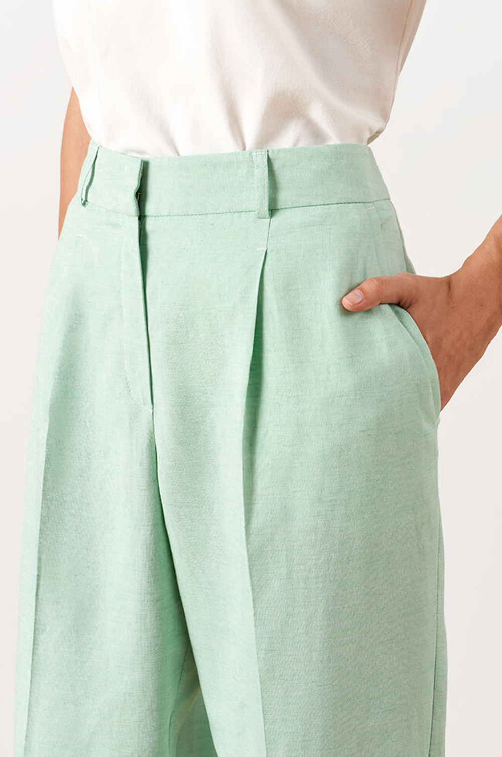 31054 Брюки женские (мятный)