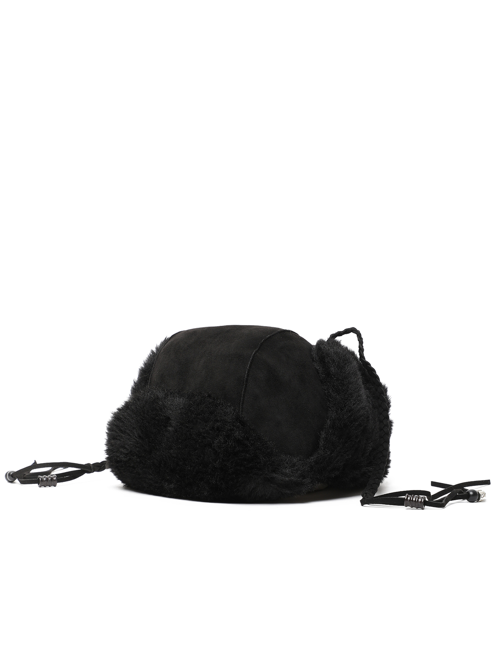Шапка Braided Shearling Trapper
