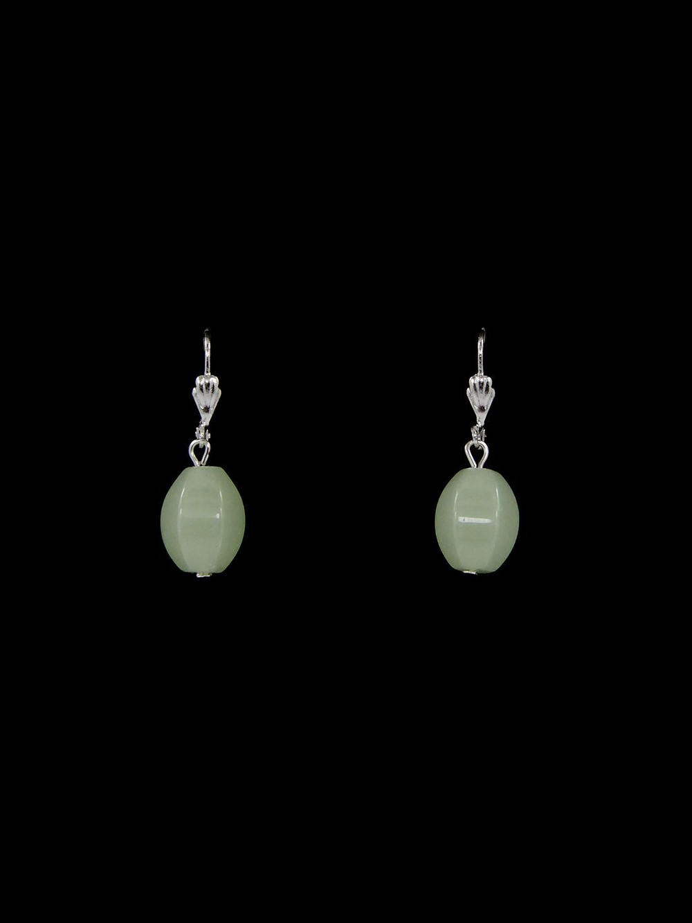 Серьги из нефрита nese001-bogr