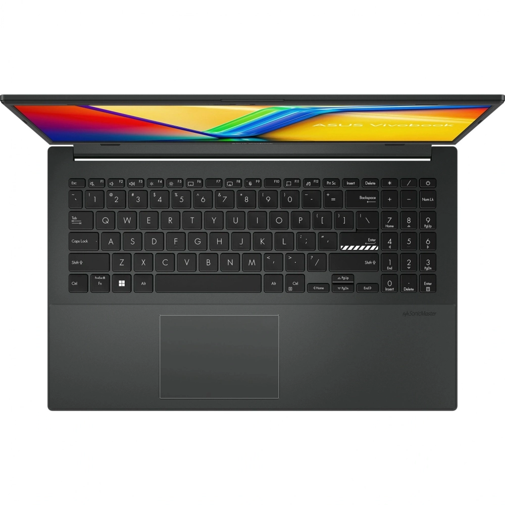 Ноутбук Asus Vivobook Go 15 E1504FA-BQ5031W Ryzen 5 40 8Gb SSD512Gb AMD Radeon 610M 15.6" IPS FHD (1920x1080) Windows 11 Home black WiFi BT Cam (90NB0ZR2-M07420)