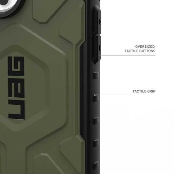 Чехол UAG Pathfinder для iPhone 16 Pro Max оливковый (Olive Drab) (114469117272)