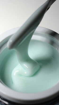 NR Gel Marshmallow - Гель для моделирования №304 молочный с мятным подтоном, 15 гр