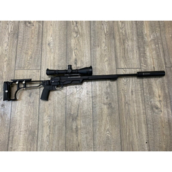 ДТК закрытого типа RD SM43 для карабина Sako TRG-22 (6.5 Creedmoor, M18x1) Титан, Русский дракон