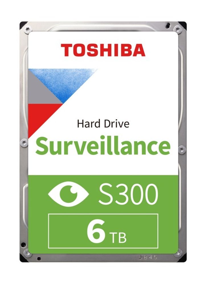 Жесткий диск для Видеонаблюдения  HDD 6Tb TOSHIBA S300 Surveillance 5400rpm 128Mb SATA3 3,5&quot; HDWT860UZSVA