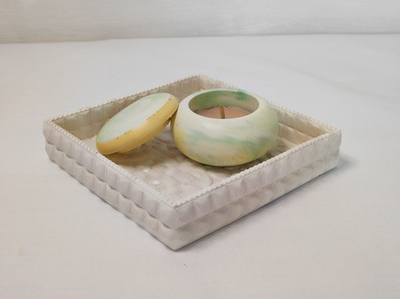 Поднос из гипса "Камни"