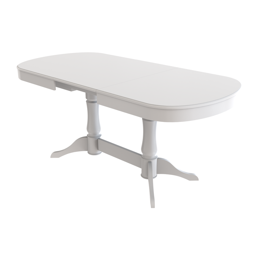 Стол деревянный STATUM, цвет белый матовый