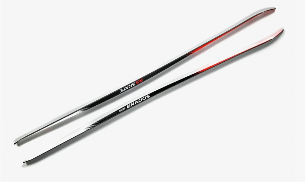 Беговые лыжи юниорские STC Brados RS Skate JR Red