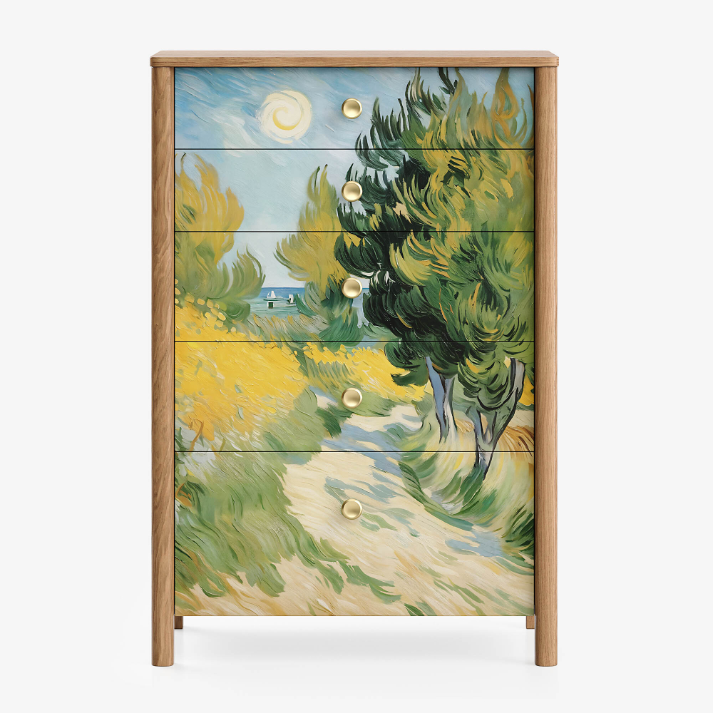 Высокий комод BERGEN BG081