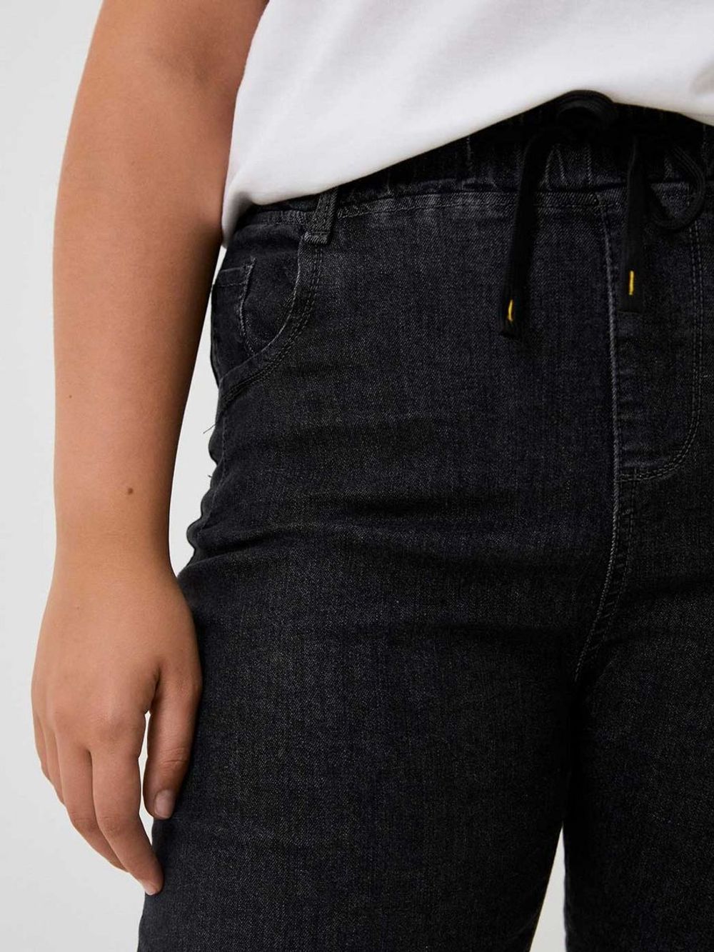 Джинсы на резинке больших размеров