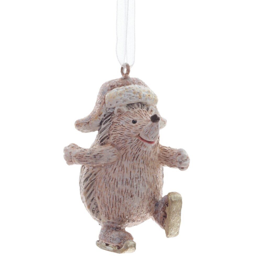 GAEM Изделие декоративное подвесное "Ёжик", L3,5 W3,5 H6 см, 2в.