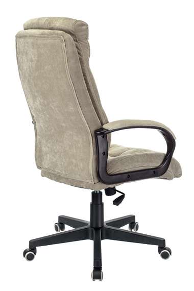 Кресло руководителя Бюрократ CH-824 Fabric песочный Light-21 на колес. пластик