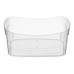 "Poplar" Корзина для хранения "Универсальная" 4,5л, 29х19х10,5см, цв.прозрачный