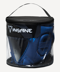 Шлем открытый ORO, ПУ, синий