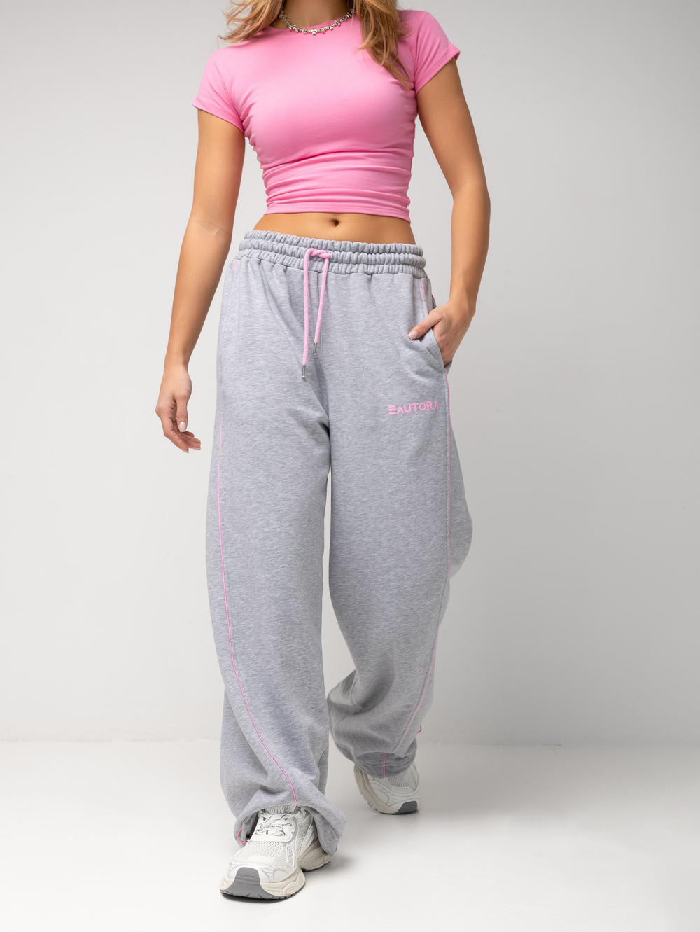 Брюки спортивные оверсайз