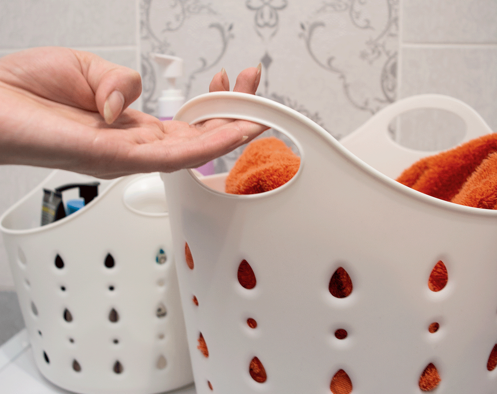 Корзина CubaLibra, 5 л, слоновая кость