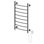 Полотенцесушитель MIXLINE CAPELLA  80х50 (кноп выключ, 340 Вт, 8 перекладин, правый) электрический