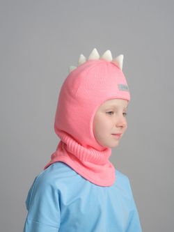Шлем зимний вязаный (Фламинго) ОРЕО