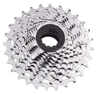 Кассета 11 скор, 11-28T, хром покрытие, CS-H110 11-28T