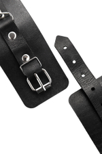 Наручники Pecado однослойные черные