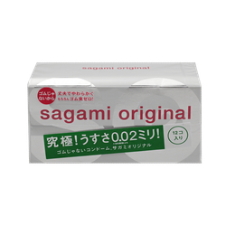 SAGAMI Original 002 Полиуретановые презервативы 0,02 мм 12шт