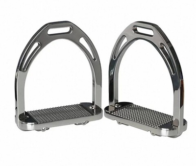 Стремена железные алюминиевые SILVER