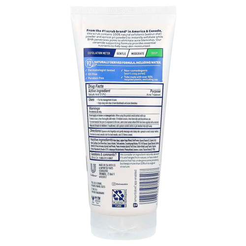 St. Ives, эксфолиант с бутилоксианизолом, для кожи, склонной к акне, абрикос, 170 г (6 унций)