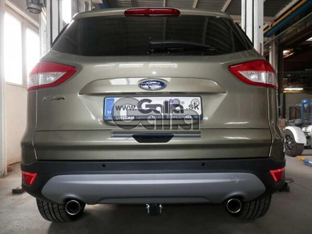Фаркоп оцинкованный Galia F113A для Ford Kuga 2008-2013, 2013-(паспорт и сертификат в комплекте)(без электрики)