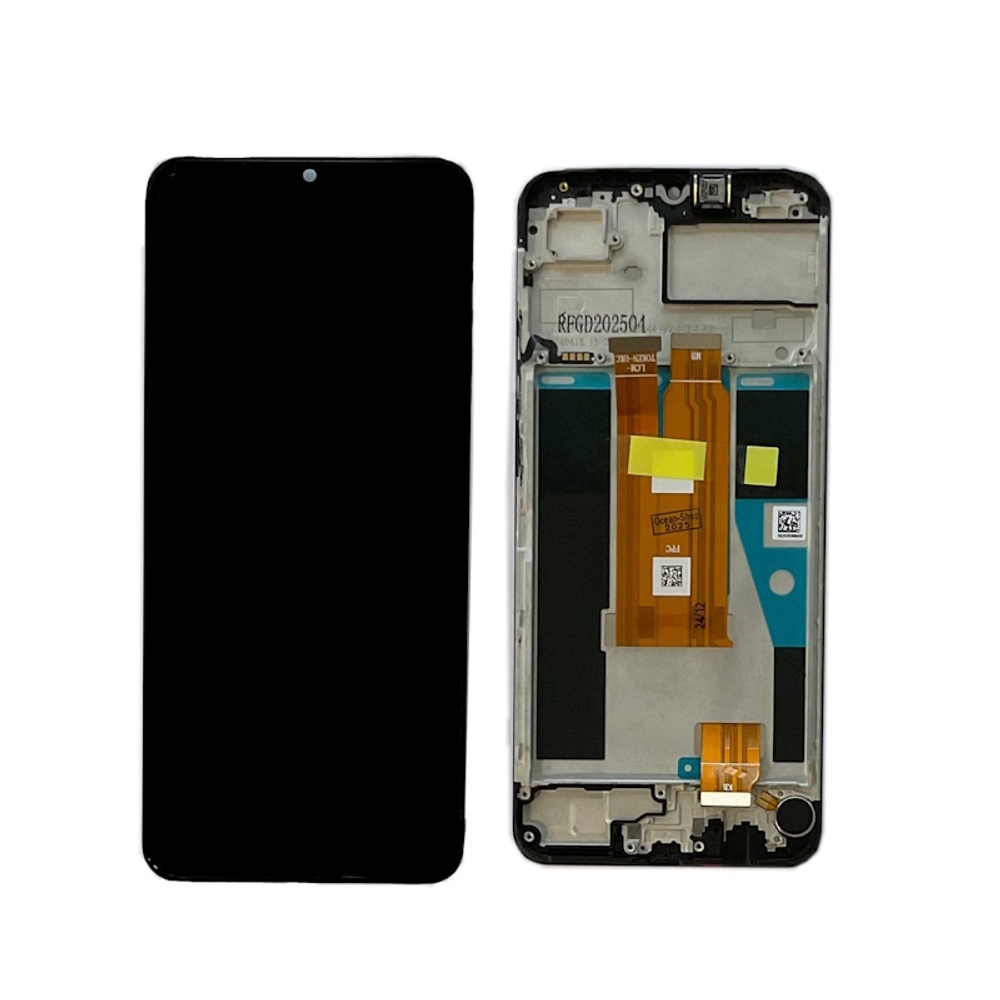 Дисплей для Realme C63 (RMX3939) с тачскрином и рамкой Черный - OR