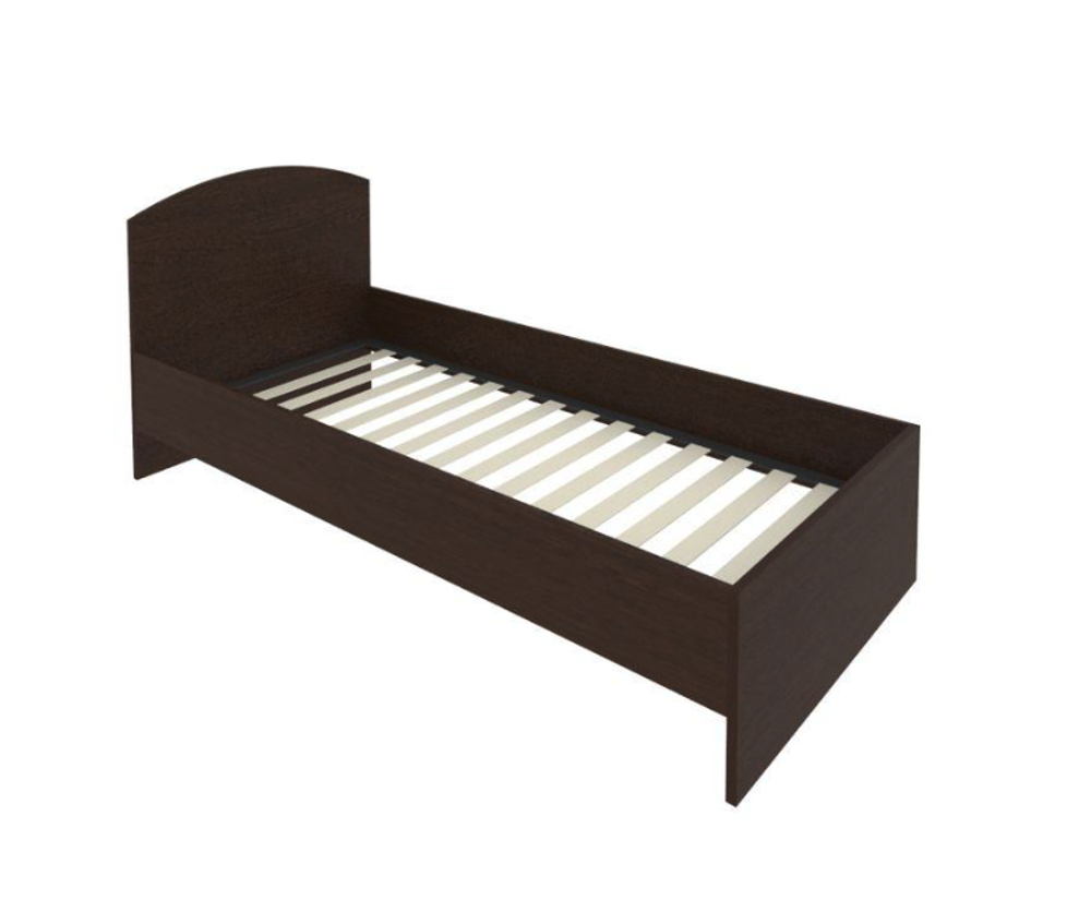 Кровать с ортопедическим основанием и изголовьем Light С-КИ-90