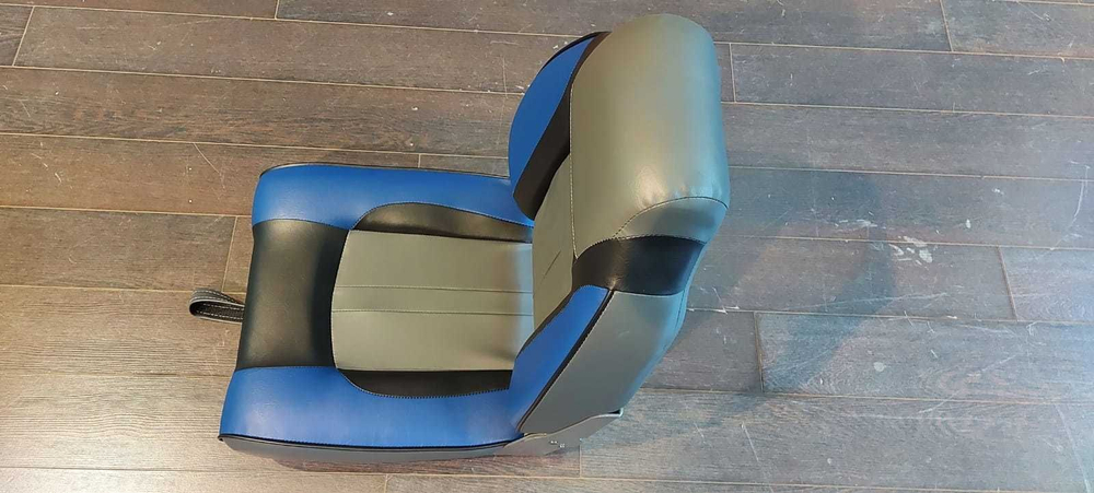 Кресло Newstar Premium складное (75157BCB) (Серый-черный / Серый / Темный)