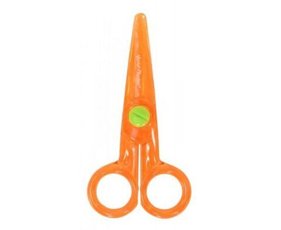 Каляка-Маляка Ножницы детские, безопасные ручки, пластиковые, 125 мм,6 шт