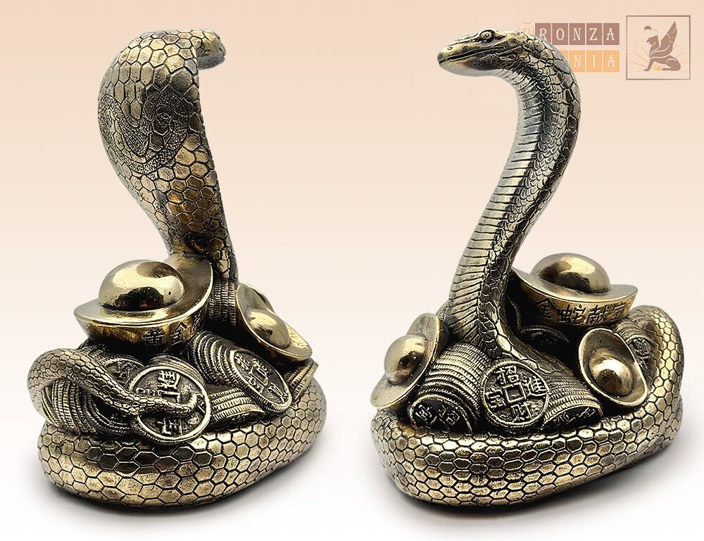 статуэтка Змея денежная
