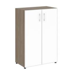 Yalta Шкаф LT.ST-2.4 R white Вяз Благородный/Стекло White 800*450*1195