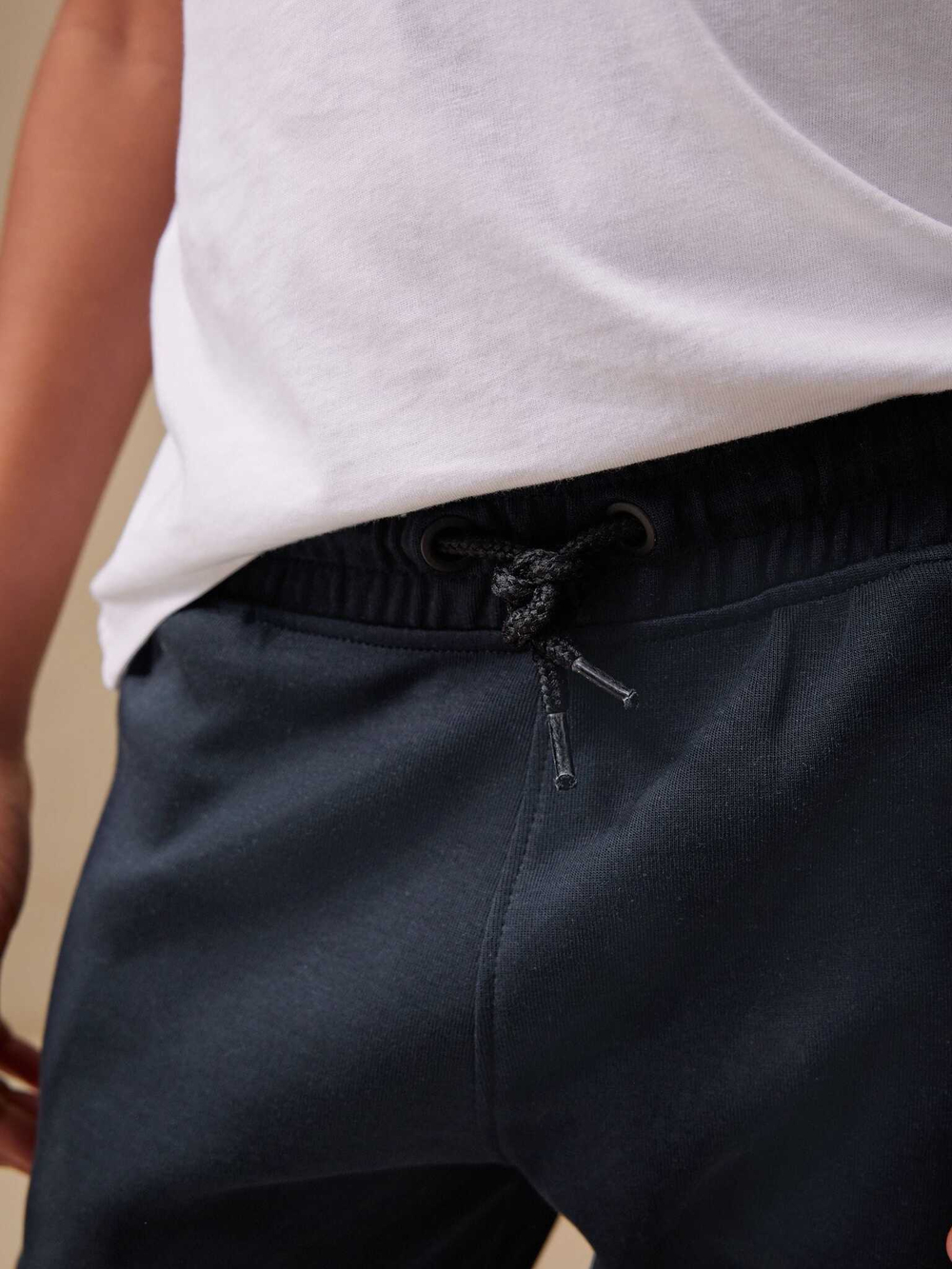 Толстовка на молнии с капюшоном и джоггеры в комплекте для мальчика Next D61-707, Темно-синий