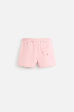 ZARA ПЛАВКИ SEERSUCKER, РОЗОВЫЙ