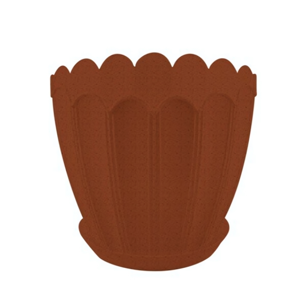 Кашпо "Хризантема" с поддоном 2,1л (терр)