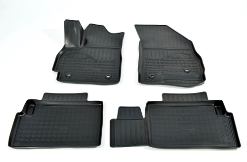 Ковры в салон Norplast/Unidec для KAIYI X3 PRO (2022-) ,Черный, арт.NPA11-C42-800-2